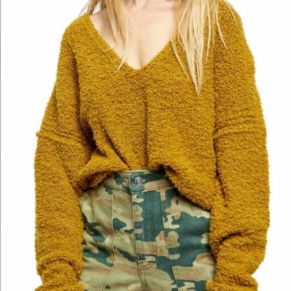 Free People Sweaters - NWT free people Athena moss sweater size large